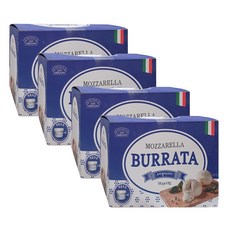 (무료배송) 코스트코 유로 포멜라 모짜렐라 부라타 치즈 400g * 4박스 (100g * 16개입) /아이스박스 포장 발송, 4개