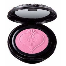 ANNA SUI Black Powder Blush Smudge Proof Cheek Color 안나수이 블랙 파우더 블러셔 6g, 1팩