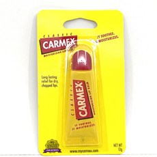 카멕스 모이스처라이징 립밤 클래식 튜브 입술 보습 보호 진정 각질, 10g, 3개