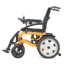 접이식 경량 전동 휠체어 휴대용 전기 로봇 휠체어, 1개