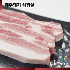 [산지직송]바른제주고기 제주돼지 삼겹살 500g (껍질x), 구이용, 1개