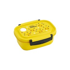 스케이터 Skater 간편 경 가벼운 도시락통 포켓몬스터 피카츄 페이스 M 550ml 레인지 대응 밀봉 용기 보존용기 일제 XPM4-A, 상세페이지 참조, 1개