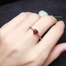 천연페리도트반지