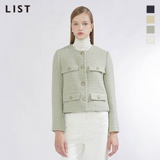 [리스트] 울 트위드 라운드넥 재킷_TWWJKM70030