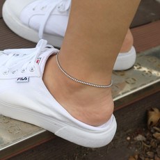 다이아큐빅테니스발찌