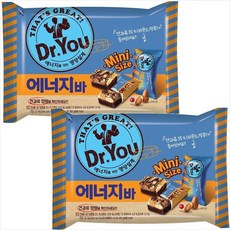 오리온 닥터유 에너지바 미니 200gx2개, 200g, 2개