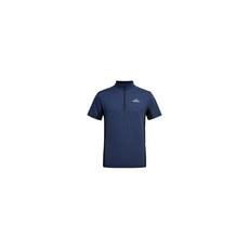 매장정품 아이더 EIDER POP 조직물 남성 반팔 짚업 티셔츠_Navy DMM25282N4 148339