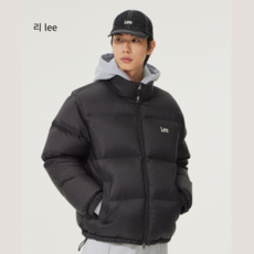 (국내정품) 리 lee 나일론 베이직 다운 블랙