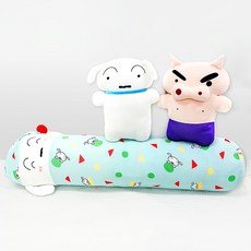 짱구는 못말려 바디쿠션 90x22cm 흰둥이 롱쿠션 캐릭터인형 침구 거실 침대 쇼파 안고자는 애착쿠션 꿀잠 낮잠 캐릭터굿즈, 그린 - 짱구배게만들기