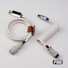  FBB 오리지널 복고 빈티지 스타일 레트로 그레이 키캡 승화 PBT 기계식 키보드 9009, 항공 케이블 