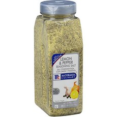 McCormick Culinary [미국직구] 맥코믹 큘리네어리 Lemon & Pepper Seasoning Salt 고급 프로덕트 28온스 1PACK, 1개