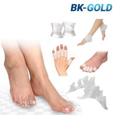 BK-골드 발가락링 발가락밴드 발가락보호대 20종1세트, 02.BK골드_발가락링20종_1세트_여성용