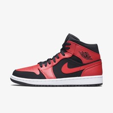 나이키에어조던1미드짐레드