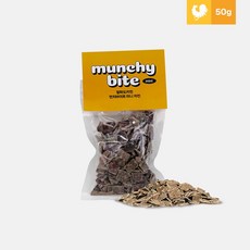 알파도 건식 먼치바이트 미니 노즈워크 트릿 치킨, 1개, 50g