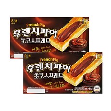 해태 후렌치파이 초코스프레드 179g, 2개