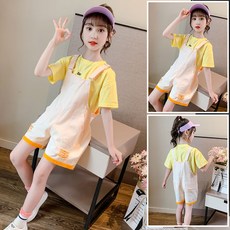 초등여아점프슈트