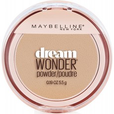 Maybelline New York Dream Wonder 파우더 메이크업 샌디 베이지 0.19 oz., 1, 단일옵션