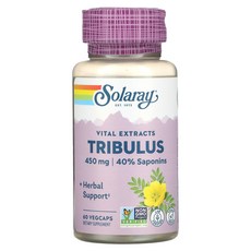 쏠라레이 트리뷸러스 열매 추출물 450mg 베지캡슐 60정, 5개
