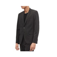 [해외]남자블레이저자켓 Calvin Klein Mens Infinite Stretch Two Button Blazer Jacket Slim Fit Small