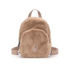 QZ 캉골 KANGOL 1269 패션 테디 미니 백팩 베이지 블랙