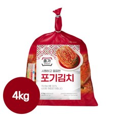 [종가집] 포기김치 4kg, 상세 설명 참조, 1개, 상세 설명 참조