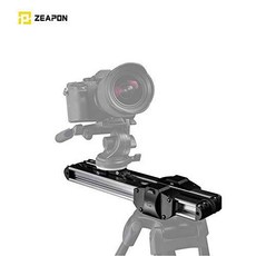 Zeapon 마이크로 2 카메라 레일 슬라이드식 알루미늄 합금 경량 휴대용 만능, 상세내용참조