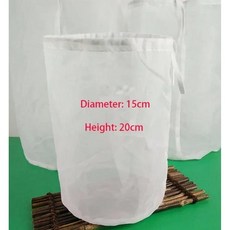 매쉬 통 맥주 양조 가방 주전자 홈 브루어 클리어 보리 엿기름 와인 만들기, 6. 1520