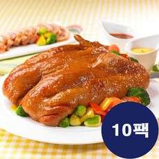 해선정 훈제오리 통오리 완포 800g 10팩 묶음, 10개