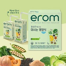 erom 황성주박사의 마시는 영양식 라이트 (190ml X 32팩), 32개, 190ml