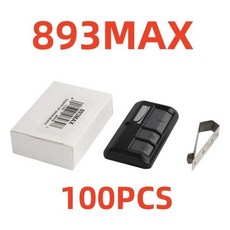 리모컨 차고 문짝 오프너 보안 2.0 노란색 단추 송신기 893MAX 891LM, 04 100 PCS