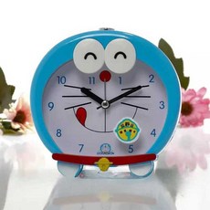 알람시계 짱구 흑곰 무소음 캐릭터 기상알람 시끄러운 아날로그 귀여운
