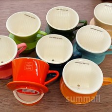 Lo3베드샵_®마메종 UN CAFE 드리퍼받침 세트 드리퍼받침세트 드리퍼 커피소품 커피용품 커피드리퍼받침+gda10찜, 콕㉾♠연블루