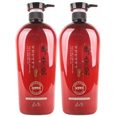 [100%홍삼원액] 꽃을든남자 하수오 한방 샴푸/린스 1000ml [옵션 수량별 선택], 2개
