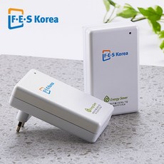 FESKorea 가정용 전기 절감기 절약기 절전기 역률개선 대기전력 차단 누전 차단기 스마트 타이머 콘센트 플러그 스위치 여름 에어컨 전기세 전기료 전기요금 누진세, 1개