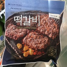 피코크 떡갈비 450g, 1개