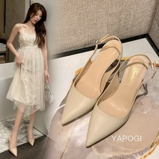 8cm그레이하이힐