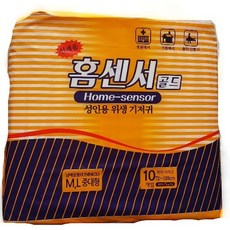 홈센서골드 성인용기저귀 10매입, 100개
