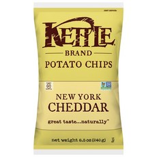 케틀브랜드 포테이토 칩, New York Cheddar, 241g
