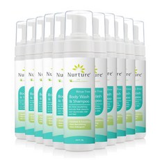 노린스 병원용 풀 헤어 & 바디 클렌징 폼 251 ml 12 팩, none, 상세페이지참조