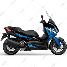 엑스맥스 XMAX 300 튜닝 데칼 스티커 보호 필름, 블루