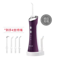 가정용 전동충치기 휴대용 치결석 셀프 치아 관리기, 퍼플