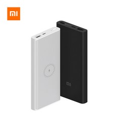 원래 Xiaomi WPB15ZM 10000mAh 무선 보조베터리 빠른 10W 최대 무선 출력 외부 배터리 아이폰 11 Xs 최대 삼성|보조 배터리|, 1개, WPB15ZM White, 러시아
