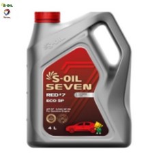 S-OIL 7 RED #7 ECO SP 10W-30 4L 가솔린, 1개