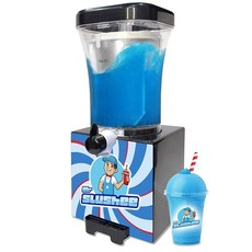 Mr Slushee 가정용 슬러시 기계 주방용 새롭고 개선된 조리대 슬러시 메이커 1.005ml(33온스) 얼음처럼 차가운 냉동 슬러시 음료 슬러시 컵 좋아하는 음료수를