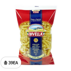 디벨라 푸질리 파스타, 39개, 500g