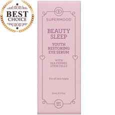 슈퍼무드 뷰티 슬립 유스 리스토링 아이 세럼 15ml, 수량: 1　　　　　(상품코드481p)