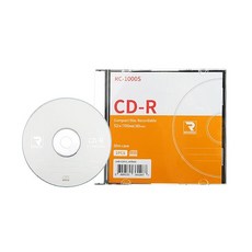 LG CD-R 700MB 52x 1P 슬림 케이스 공CD 공씨디, 1개 - cd-700u