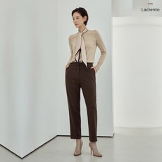 [런칭가 89000원]라씨엔토 울 캐시 블렌디드 팬츠
