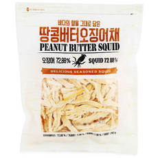 금한 땅콩버터 오징어채 240g 1봉