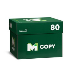 M COPY 복사용지 A4 80g 1BOX 2500매, 단품